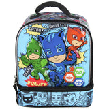 PJ Masks Comic Book 3-D Character Dual Compartment Insulated Lunch Bag Tote