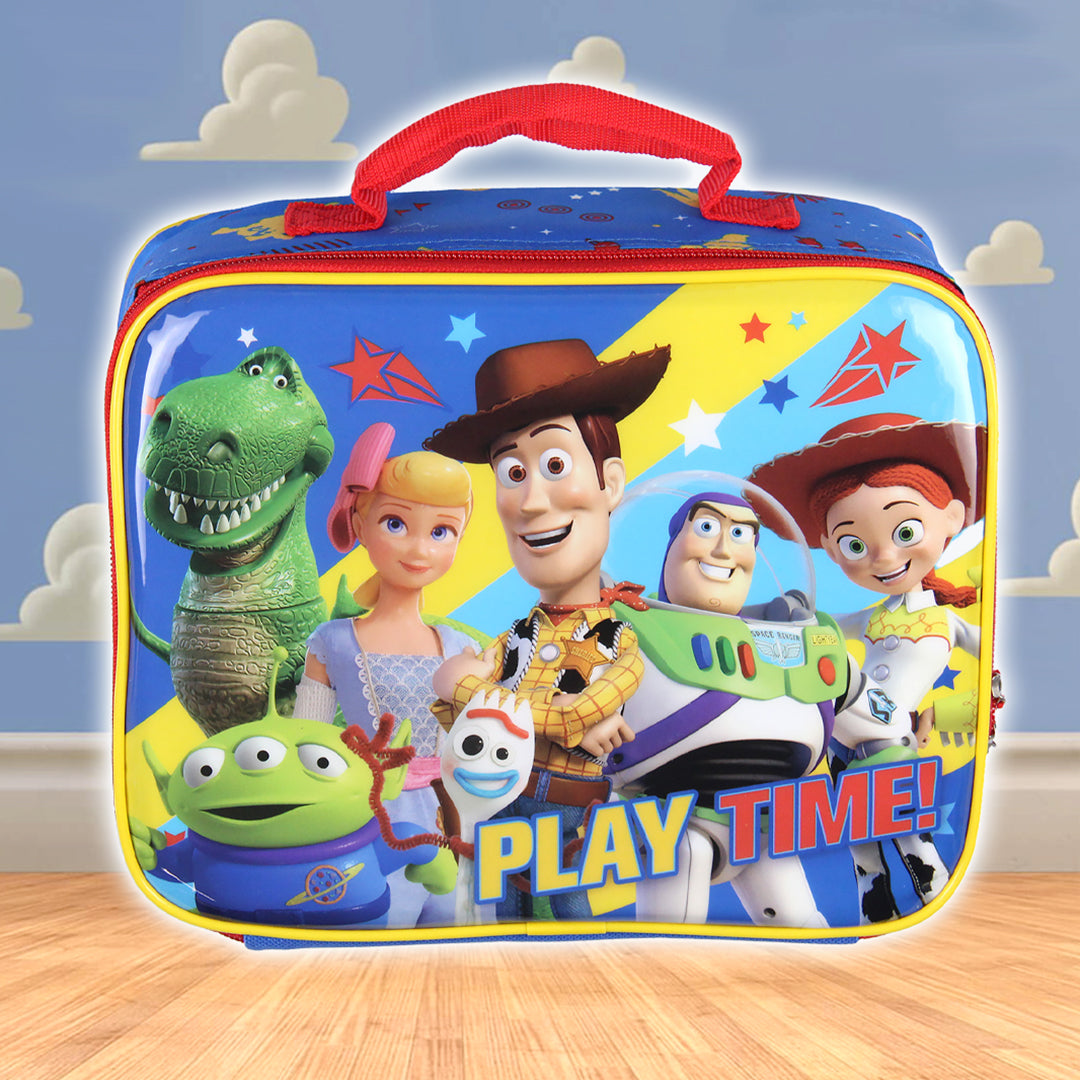 Disney Toy Story Character Play Time Insulated Lunch Bag Tote 10"