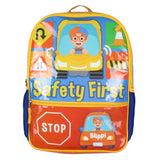 Blippi Backpack Safety First Kids School Travel Backpack 5 Pc Set With Lunch Box