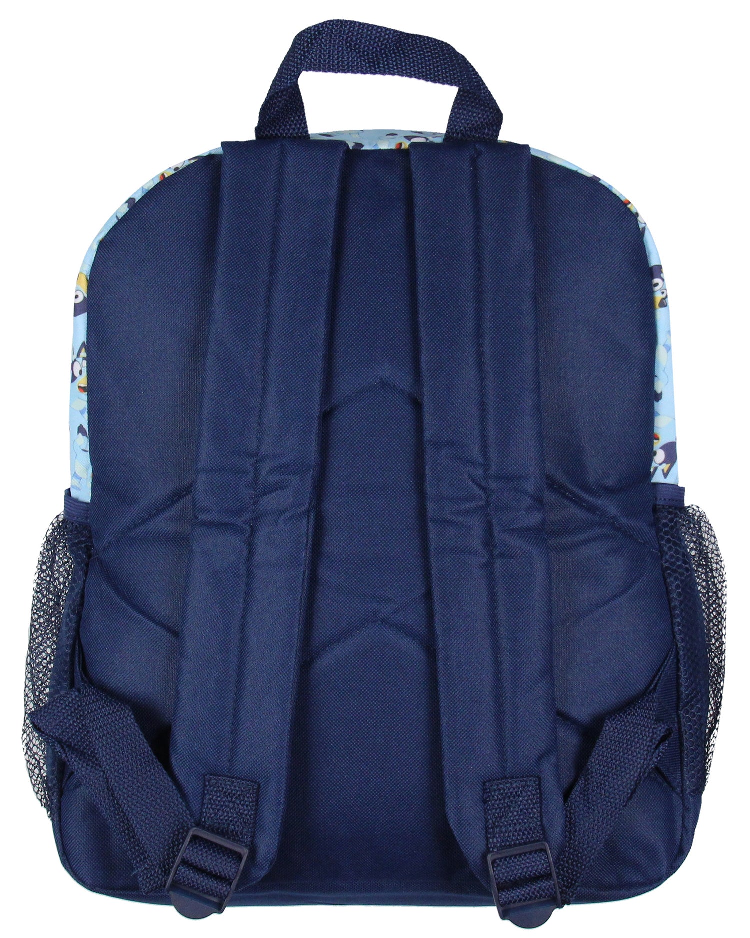 Bluey 14" Kids School Backpack Bag For Toys w/ Raised Character Designs