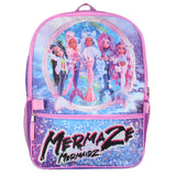 Mermaze Mermaidz Mermazing Travel Backpack With Detachable Lunch Box 2 Piece Set