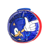 Sonic The Hedgehog Backpack 16" Fast Molded Lunch Cinch Bag 5PC Set