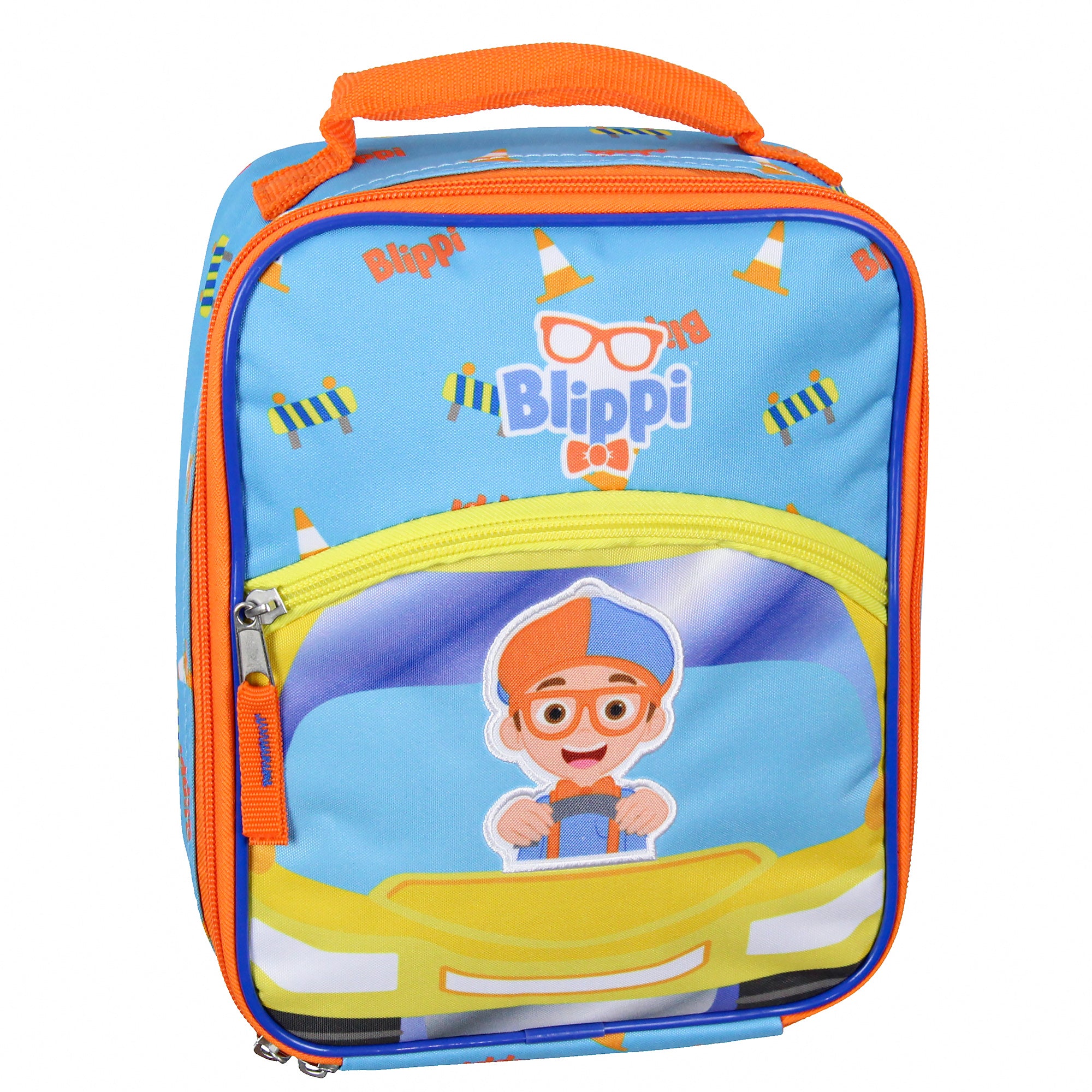 Blippi Kids Lunch Box Joy Ride School Insulated Lunch Bag Tote 10"