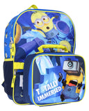 Despicable Me Minions School Travel Backpack And Lunch Box For Kids 2-Piece Set