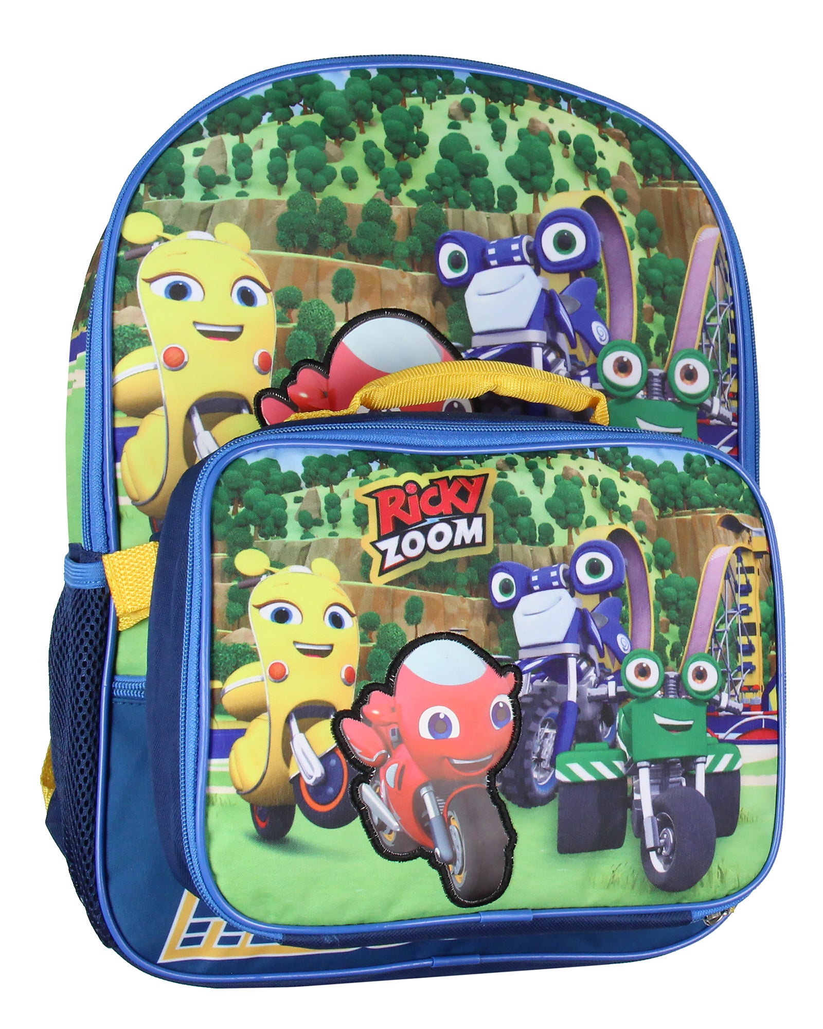 Ricky Zoom Backpack Set With Lunch Box | Great For Carrying Food and Drinks 16"