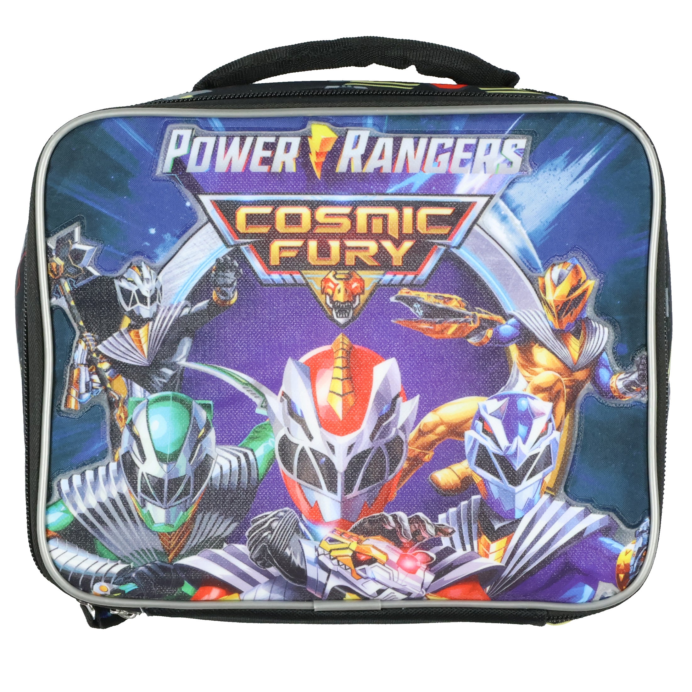 Power Rangers Lunch Box Cosmic Fury Insulated Tote Bag 10" - Seven Times Six