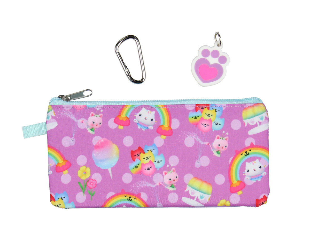 Gabby's Dollhouse Backpack Friend Lunch Box Pencil Water Bottle 5 Piece For Kids 16"