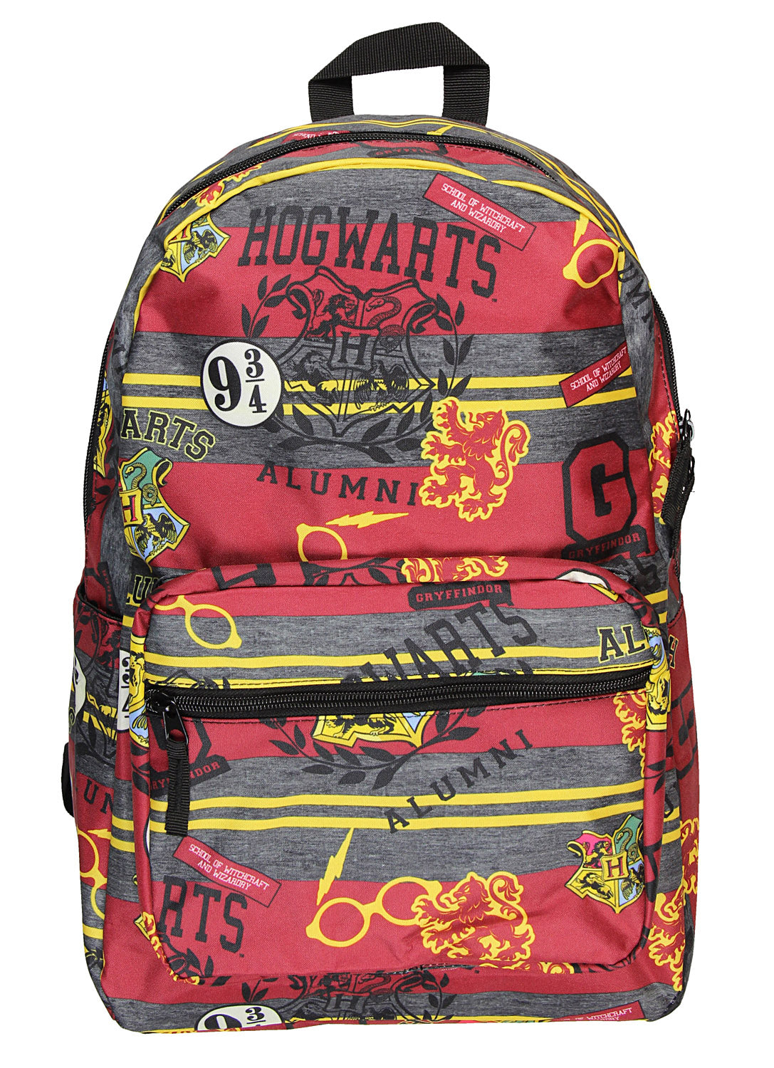 Harry Potter Hogwarts School of Witchcraft Wizardry Gryffindor Backpack 17"