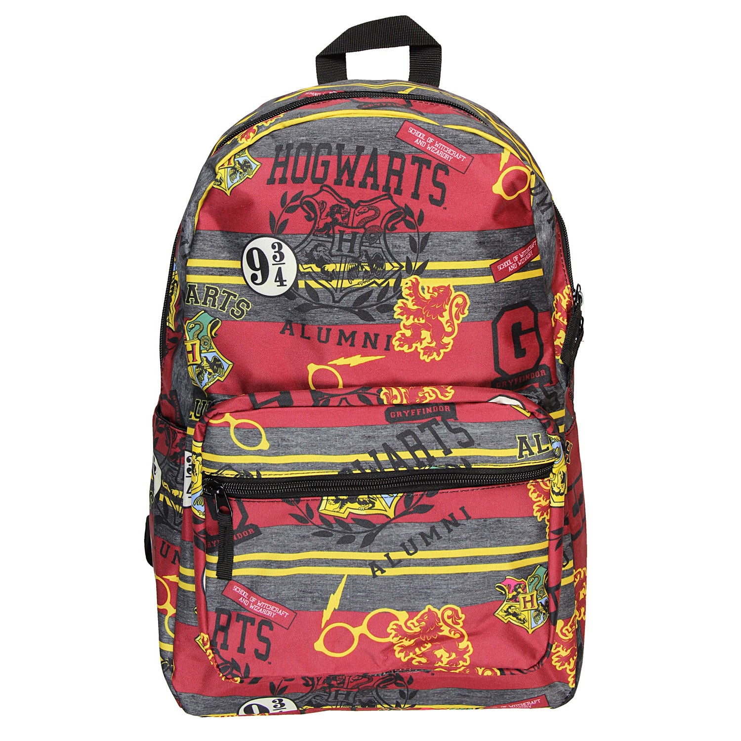 Harry Potter Hogwarts School of Witchcraft Wizardry Gryffindor Backpack 17"