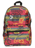 Harry Potter Hogwarts School of Witchcraft Wizardry Alumni Gryffindor Backpack