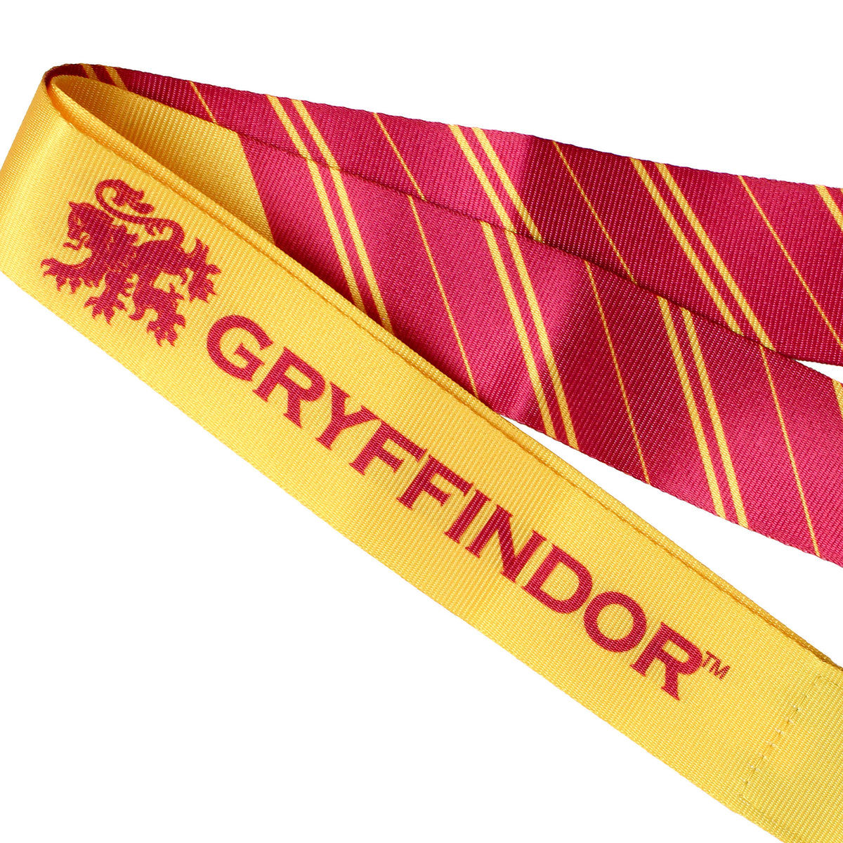 Harry Potter ID Lanyard With 2" Embossed Metal House Charm Pendant Gryffindor