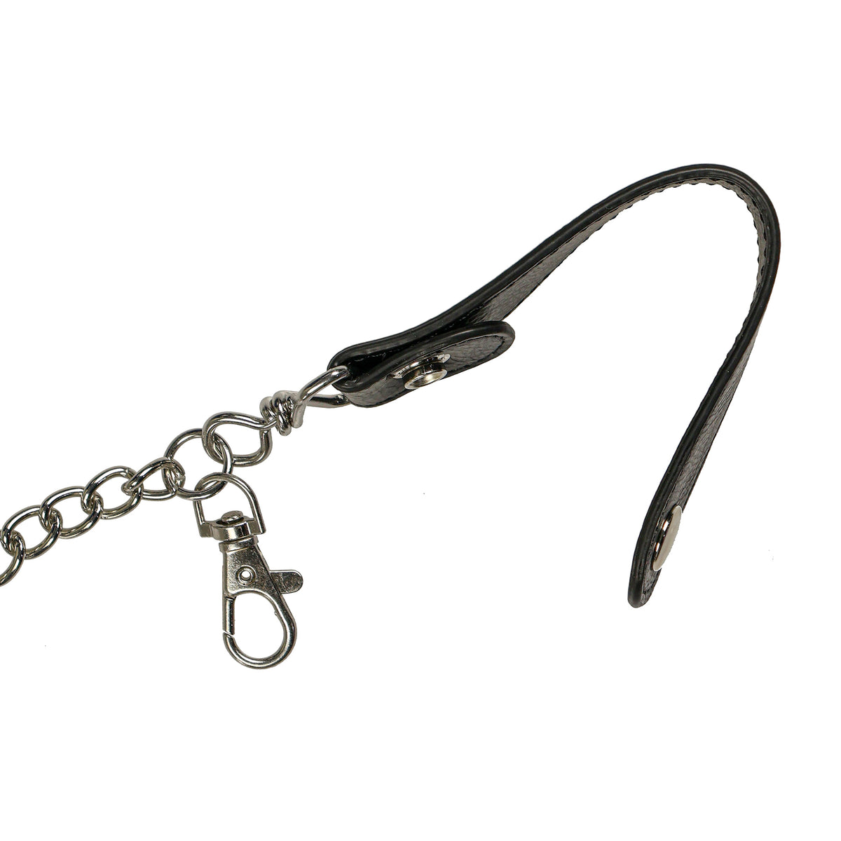 Ghostface Horror Club Tri-Fold Snap Chain Wallet With Loop Strap