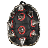 BioDomes Spiked Black-Red Turtle Shell Backpack