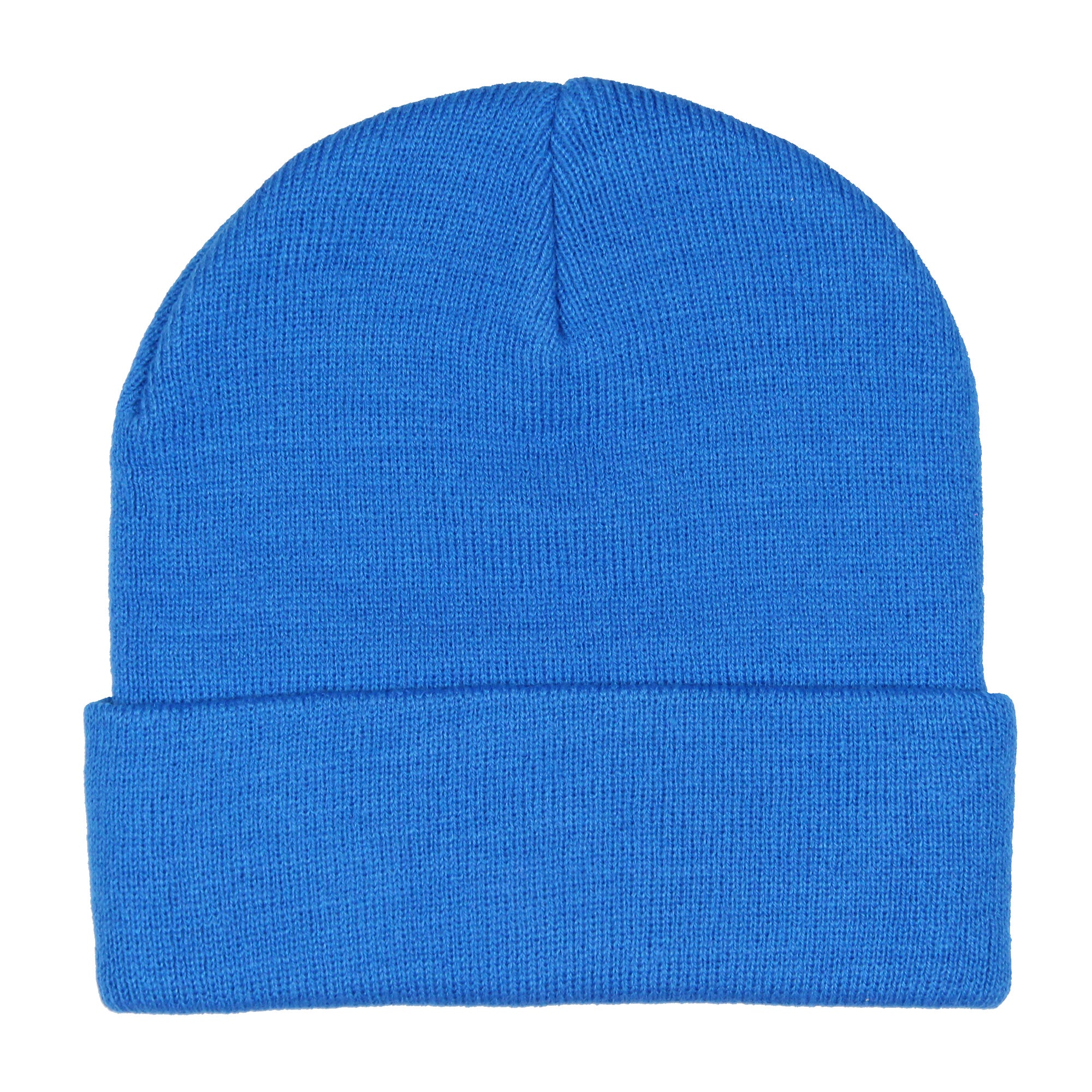 Monsters Inc Embroidered Logo Fold Cuff Adult Beanie OSFM