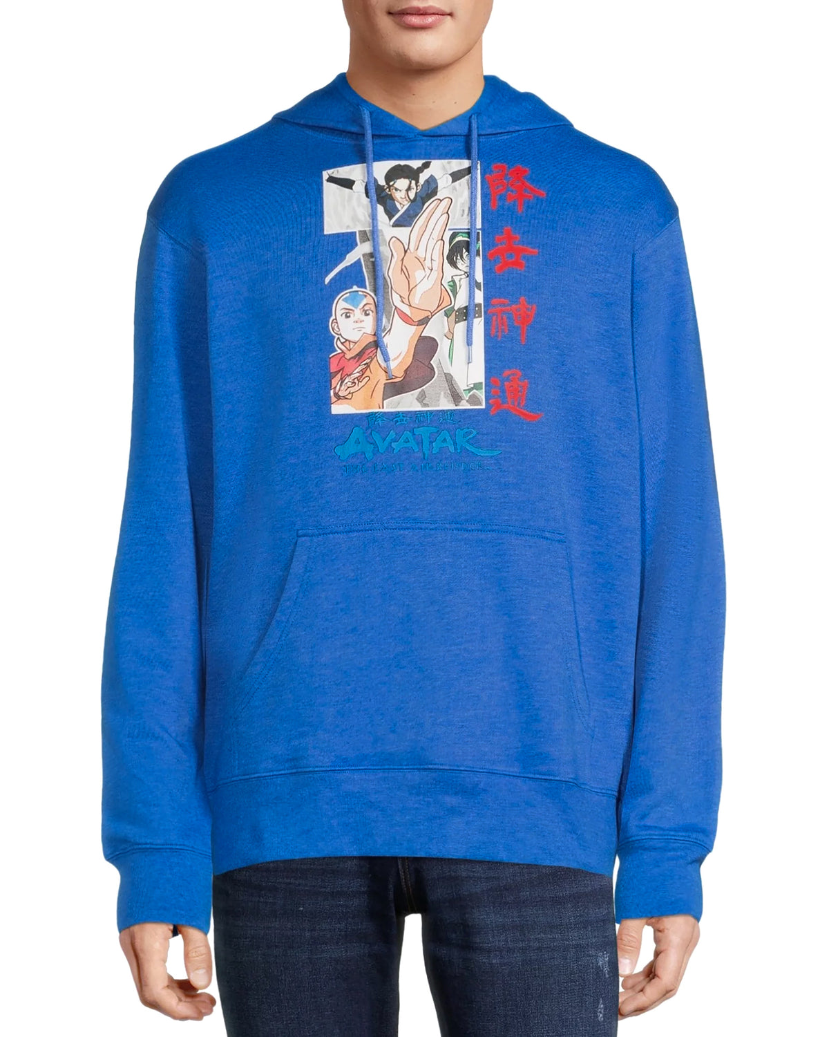 Avatar The Last Airbender Men's Element Warriors Adult Pullover Hoodie
