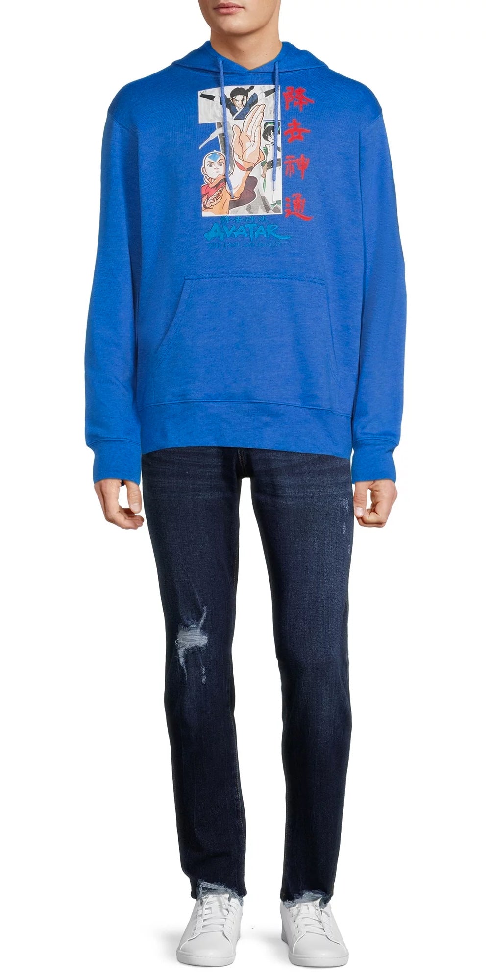 Avatar The Last Airbender Men's Element Warriors Adult Pullover Hoodie