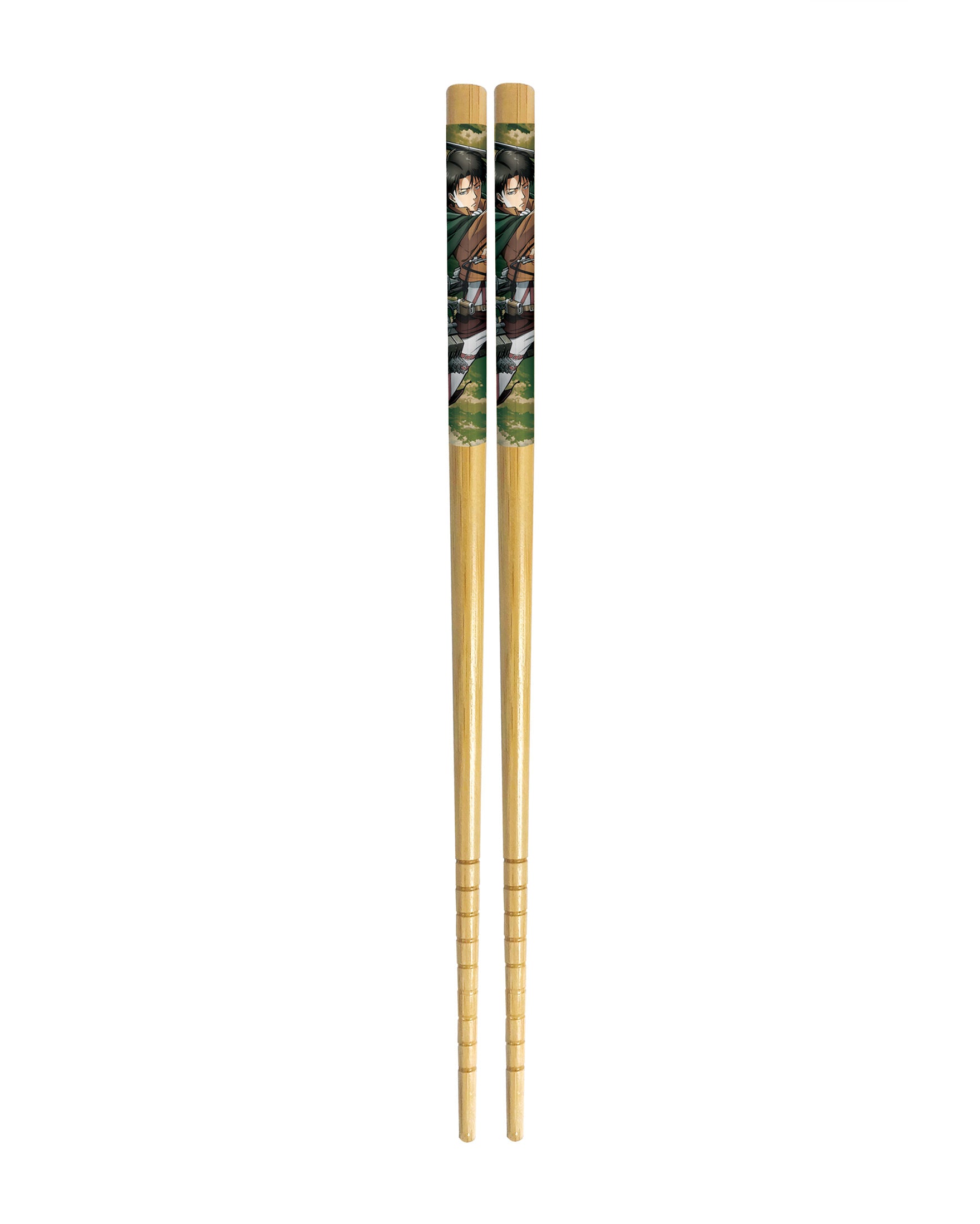 Attack on TItans Bamboo 2 Pairs Collectible Anime Chopsticks