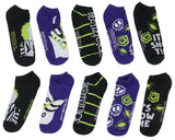 Beetlejuice It's Show Time 5 Pack No-Show Ankle Socks