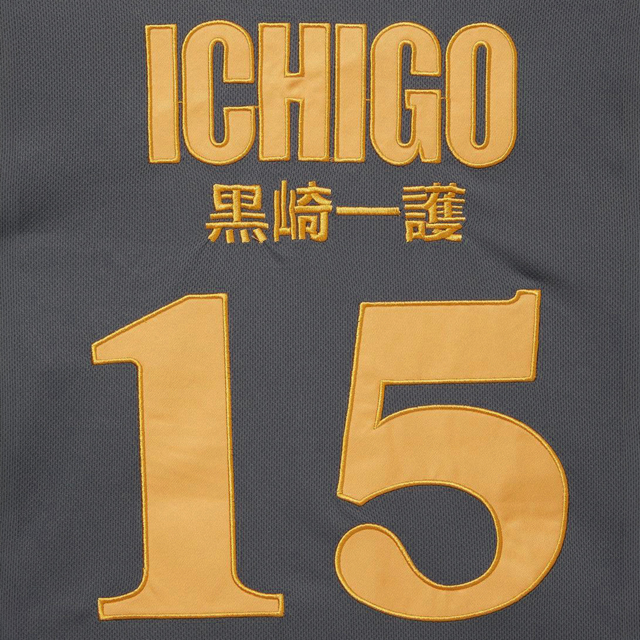 Bleach Baseball Jersey Men's Ichigo Anime Mesh Button Front Shirt