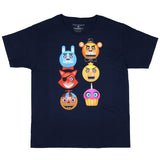 Five Nights at Freddy's Boys' Freddy Fazbear Glow in the Dark T-Shirt