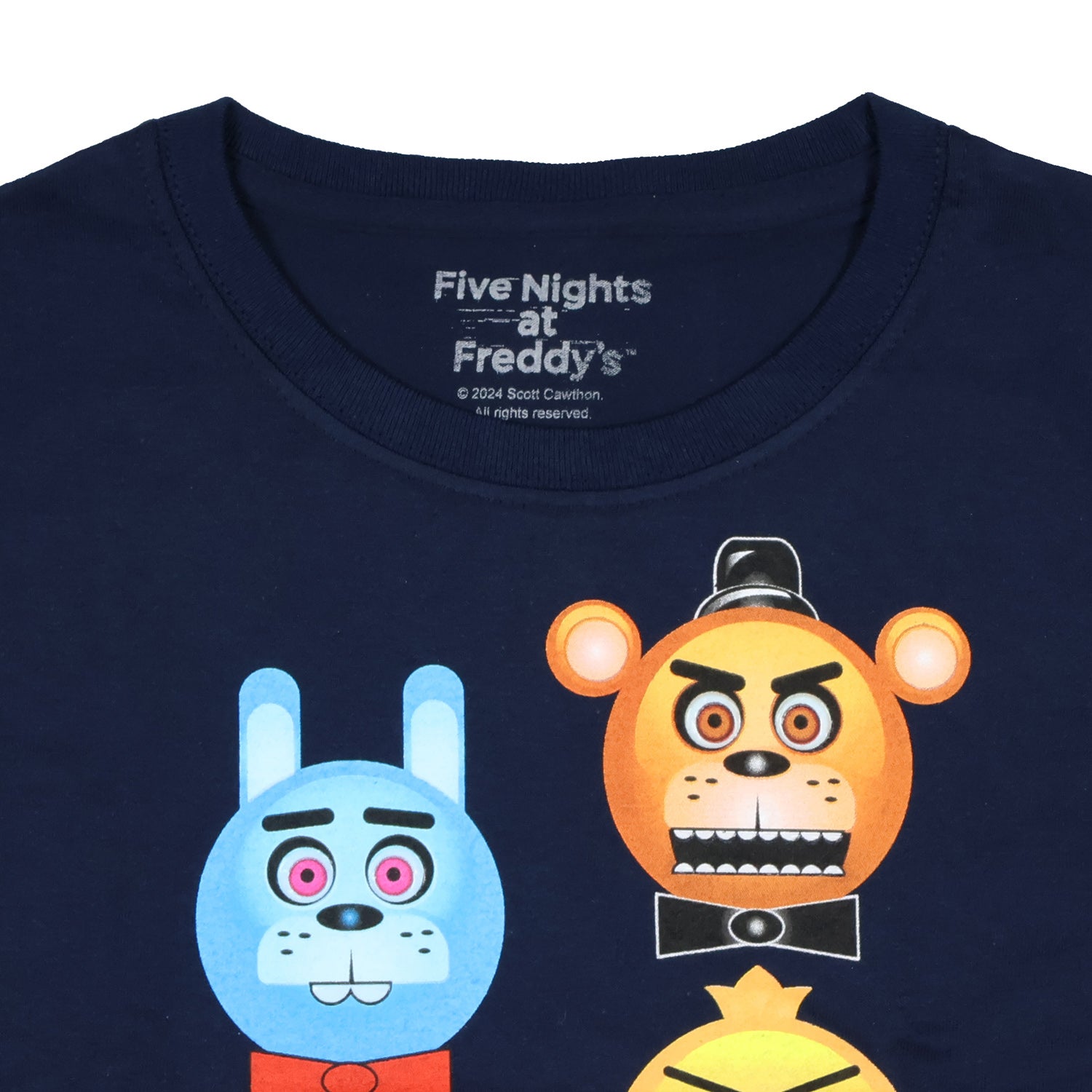 Five Nights at Freddy's Boys' Freddy Fazbear Glow in the Dark T-Shirt (XL, 14)