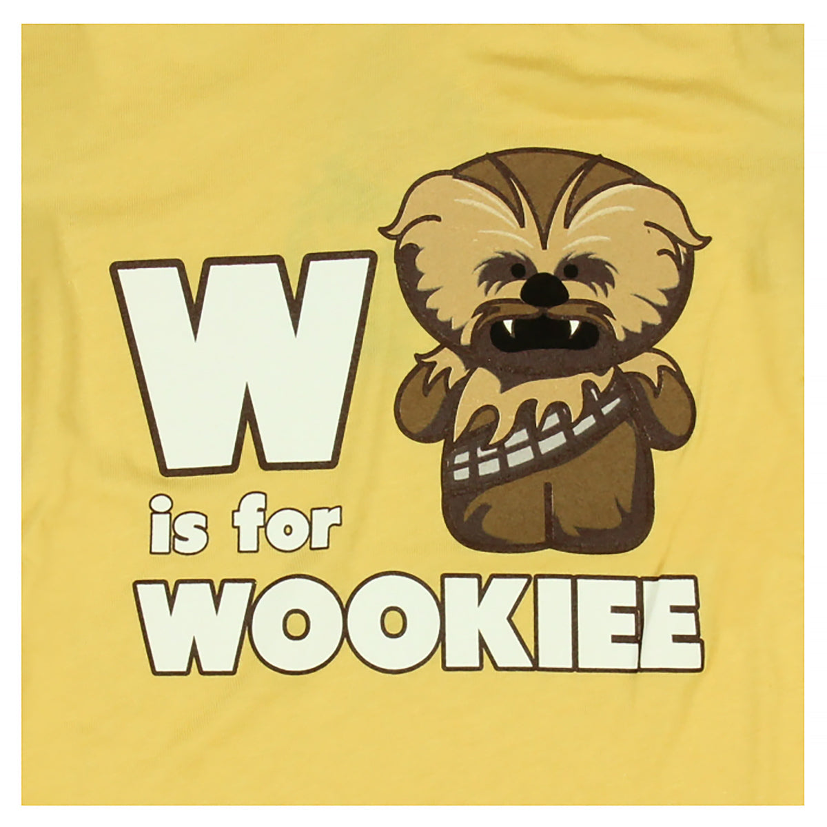Star Wars "W Is For Wookie" Little Boys T-Shirt Kids
