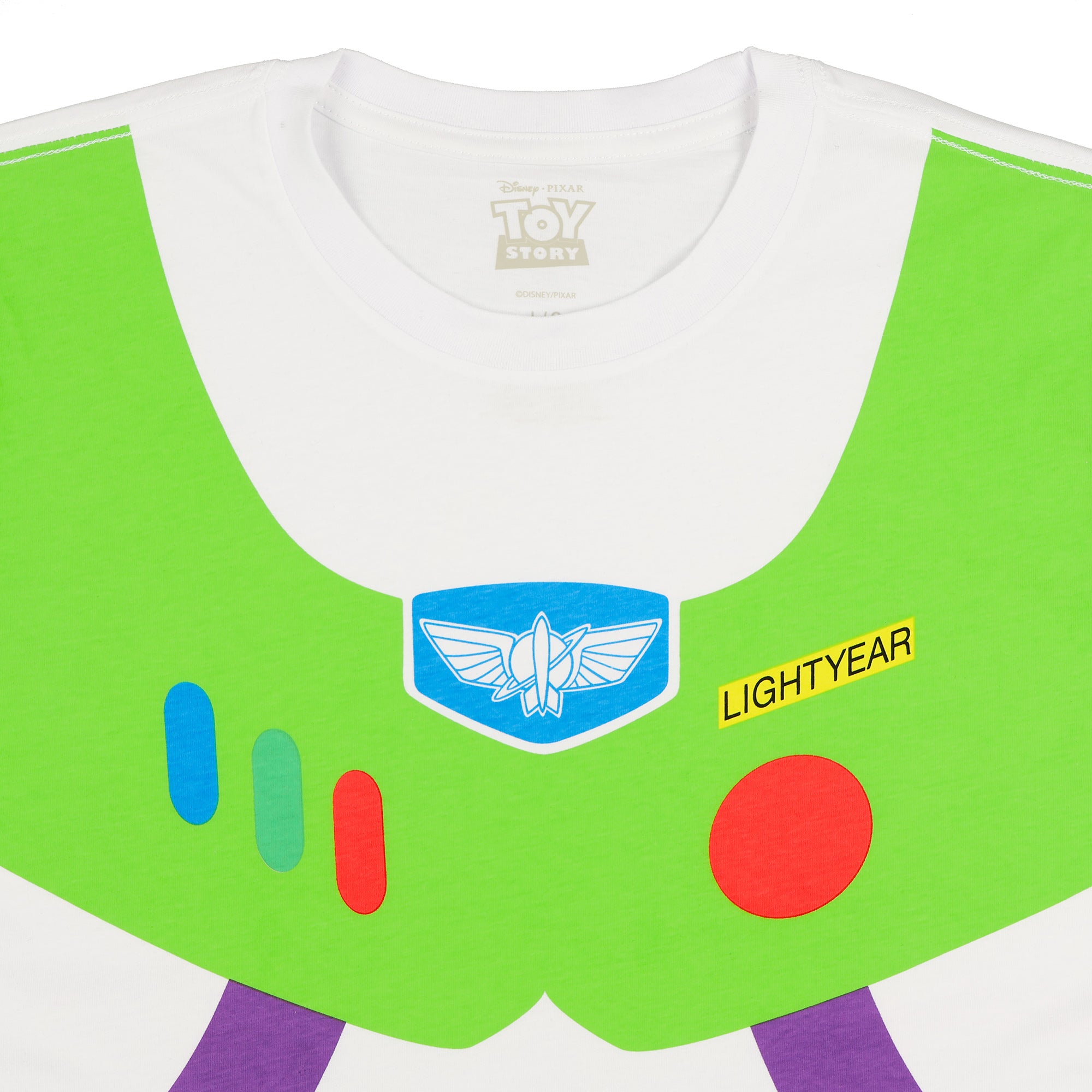 Disney Pixar Toy Story Shirt Men's I Am Buzz Lightyear Costume Adult T-Shirt