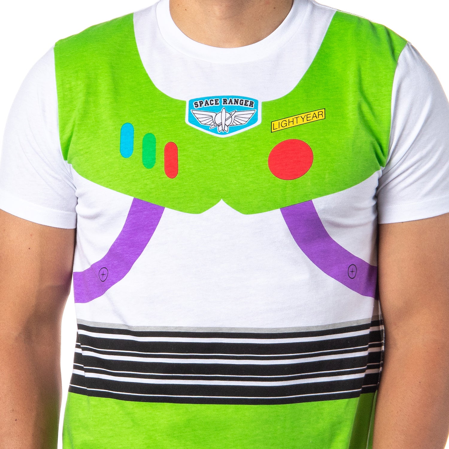 Disney Pixar Toy Story Shirt Men's I Am Buzz Lightyear Costume Adult T-Shirt