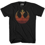 Star Wars Rebellion Shirt Mens Alliance Symbol Adult Graphic Print Tee