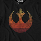 Star Wars Rebellion Shirt Mens Alliance Symbol Adult Graphic Print Tee