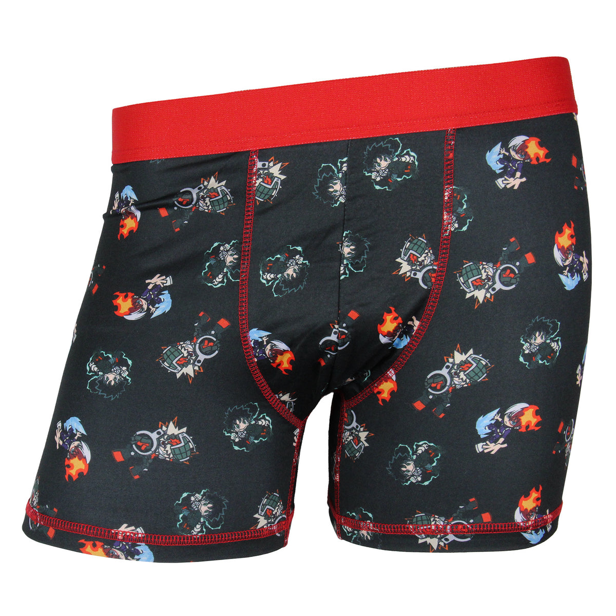 My Hero Academia Men's Anime Cartoon Boxer Brief 3-Pack Underwear Set