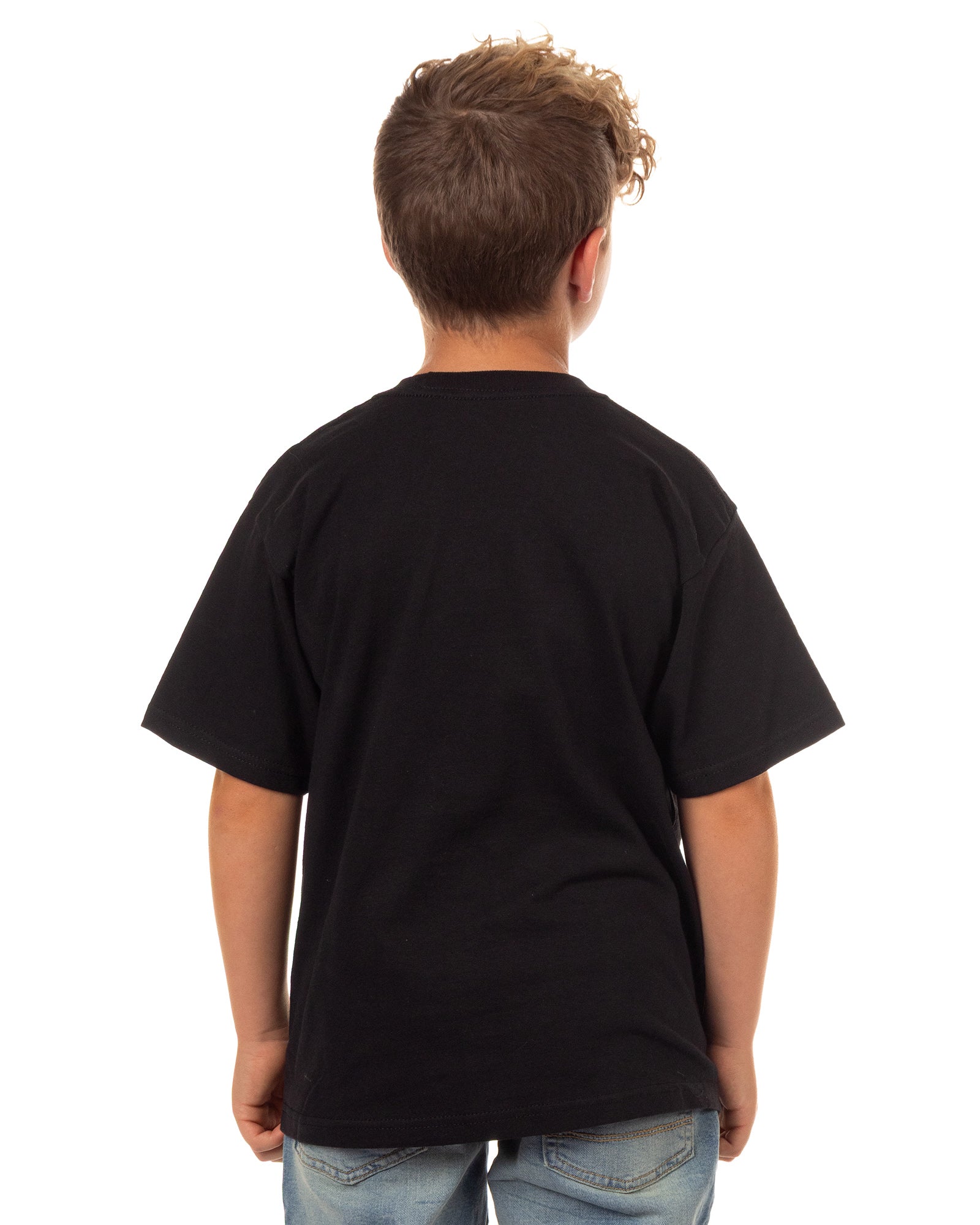 Dragon Ball Z Super Boys' Character Triangle Design Graphic Print T-Shirt