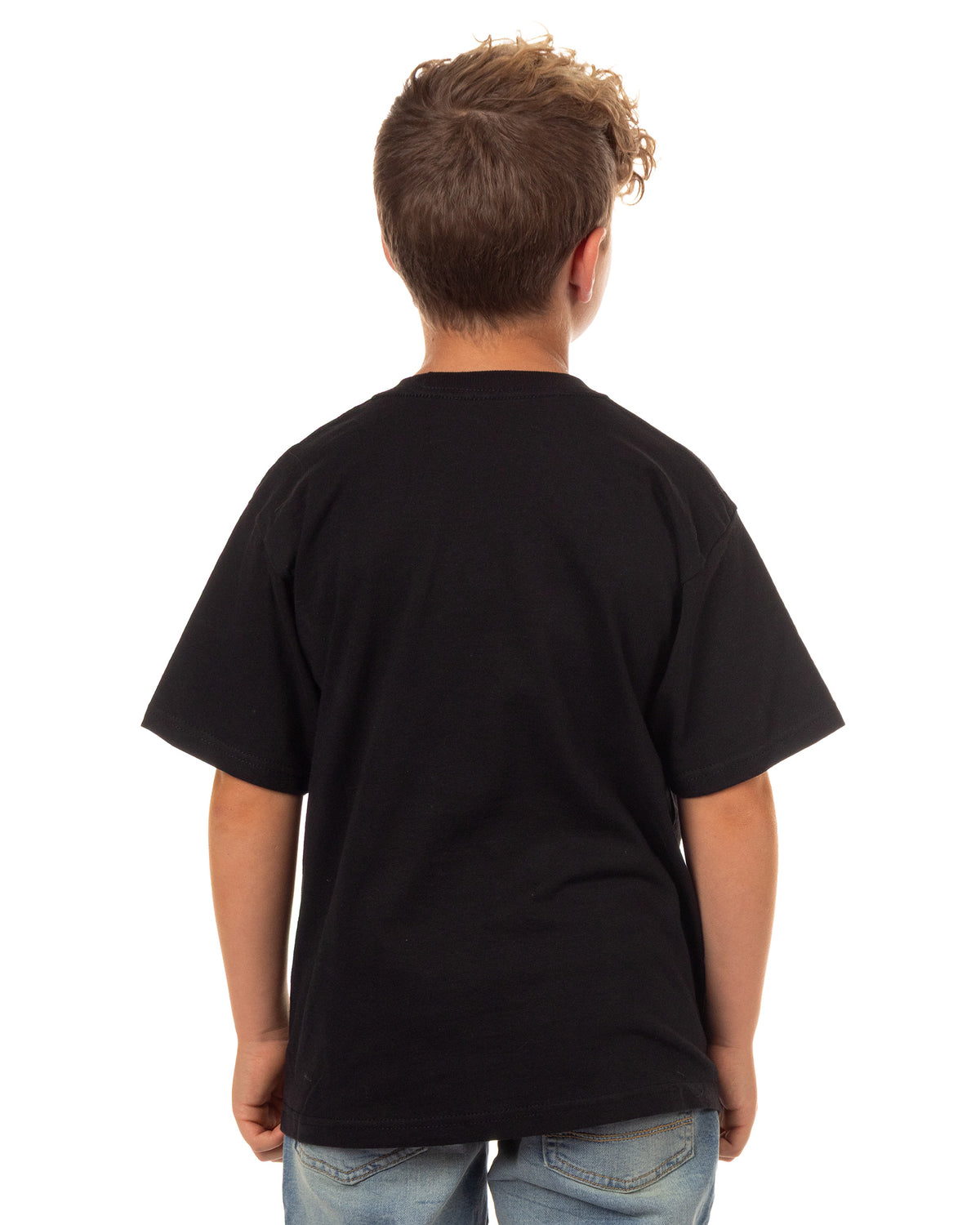 Dragon Ball Z Super Boys' Character Triangle Design Graphic Print T-Shirt