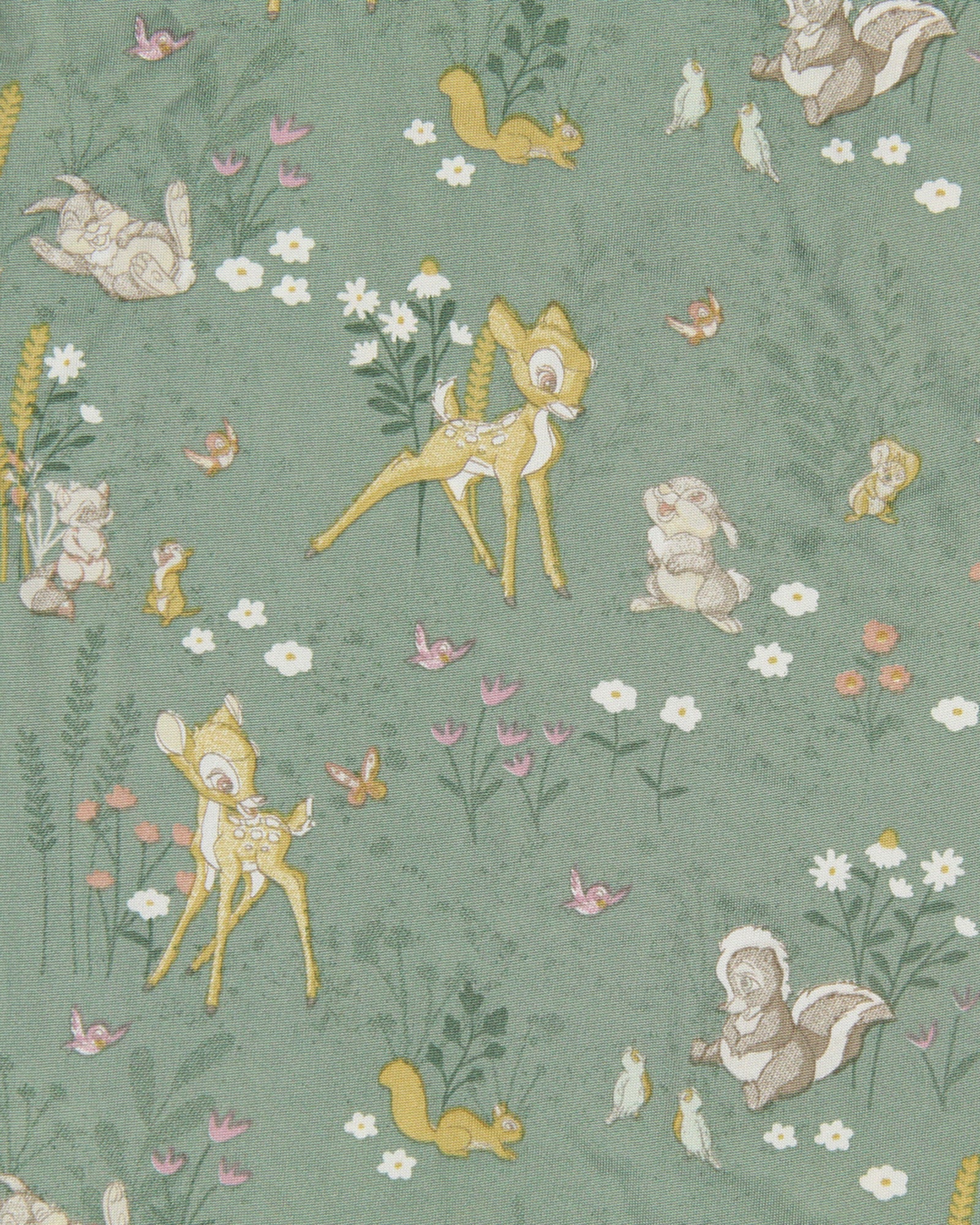 Disney Adult Bambi and Friends Floral Allover Print Lounge Pajama Pants