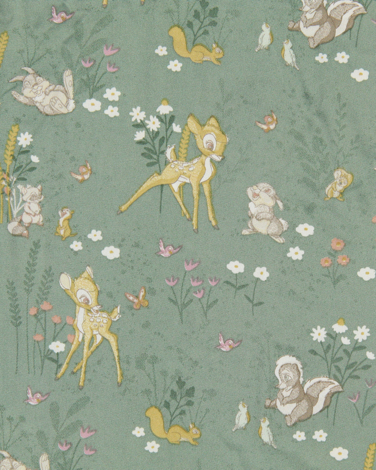 Disney Adult Bambi and Friends Floral Allover Print Lounge Pajama Pants