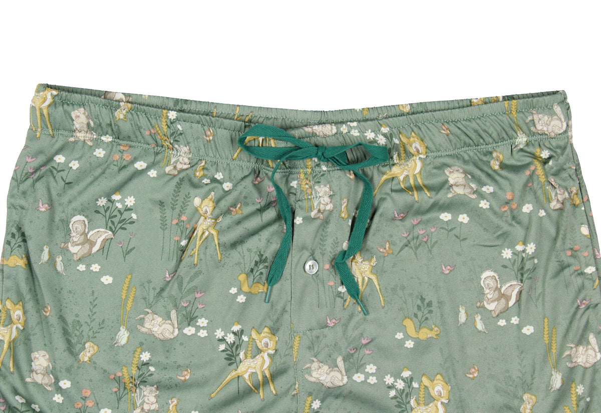Disney Adult Bambi and Friends Floral Allover Print Lounge Pajama Pants