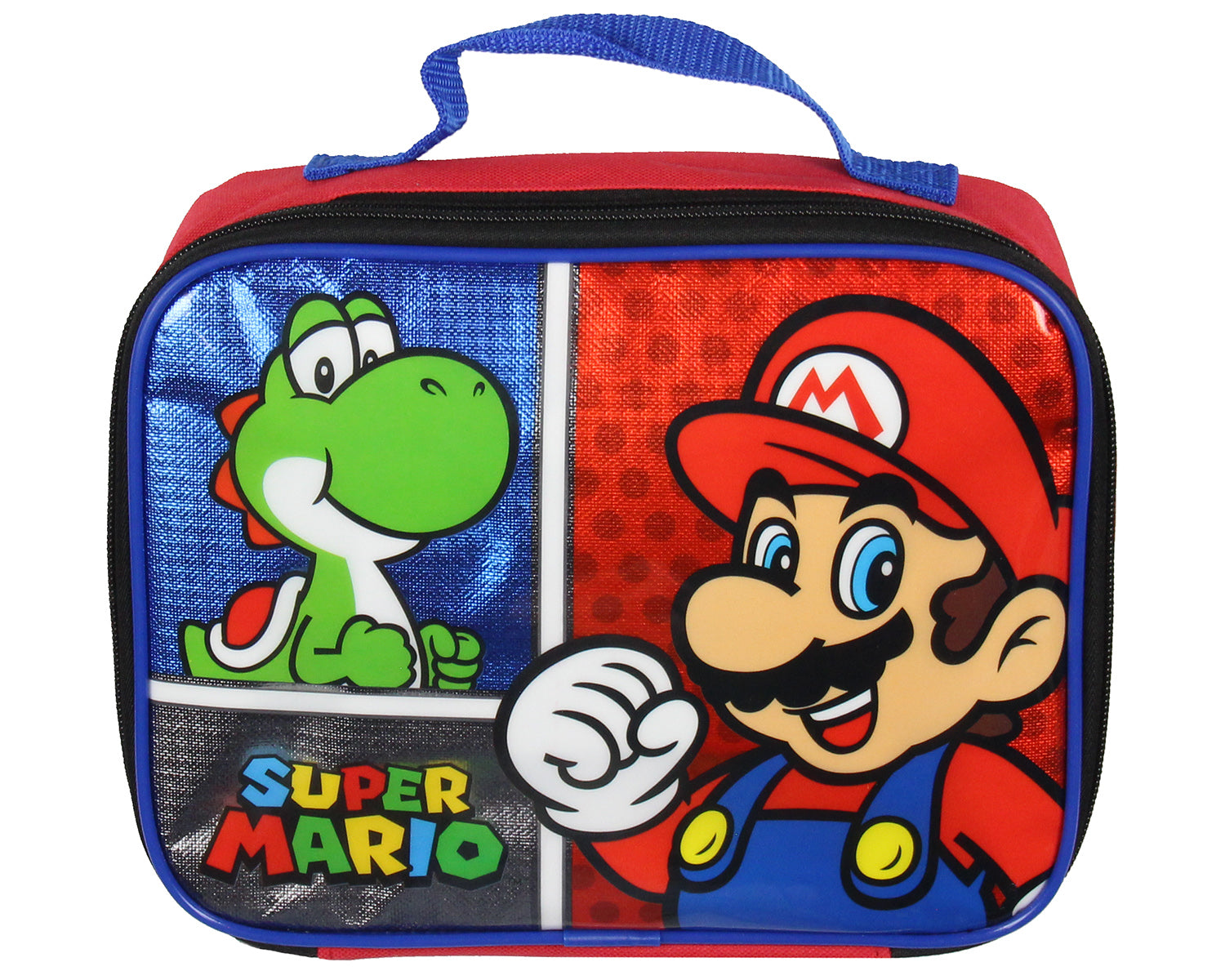 Super Mario 5-Piece 16" Backpack Set With Detachable Lunch Tote