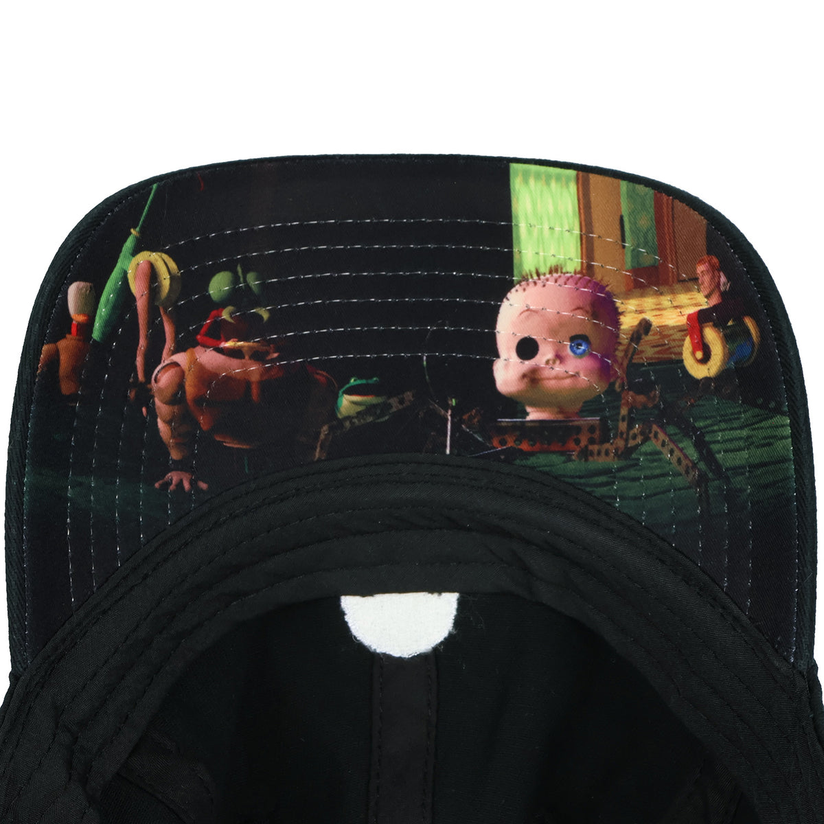 Disney Toy Story Hat Embroidered Sid Skull Design Adjustable Strapback Cap