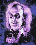 Beetlejuice Shirt Mens Front And Back Print Tie Dye Adult Graphic Tee