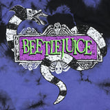 Beetlejuice Shirt Mens Front And Back Print Tie Dye Adult Graphic Tee