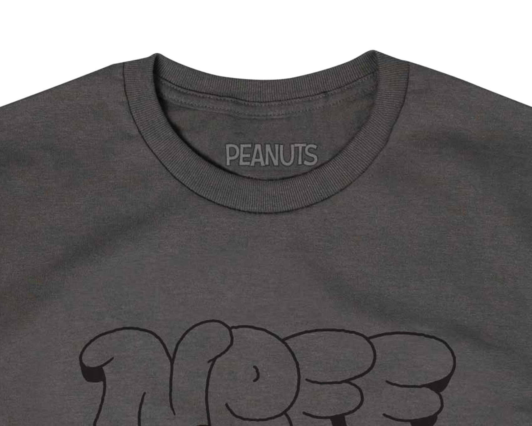 Neff Peanuts Men's Charlie Brown and Snoopy Skateboard Adventure T-Shirt