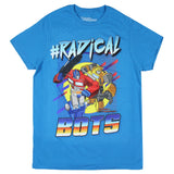 Transformers Men's #Radical Bots More Then Meets The Eye Graphic T-Shirt