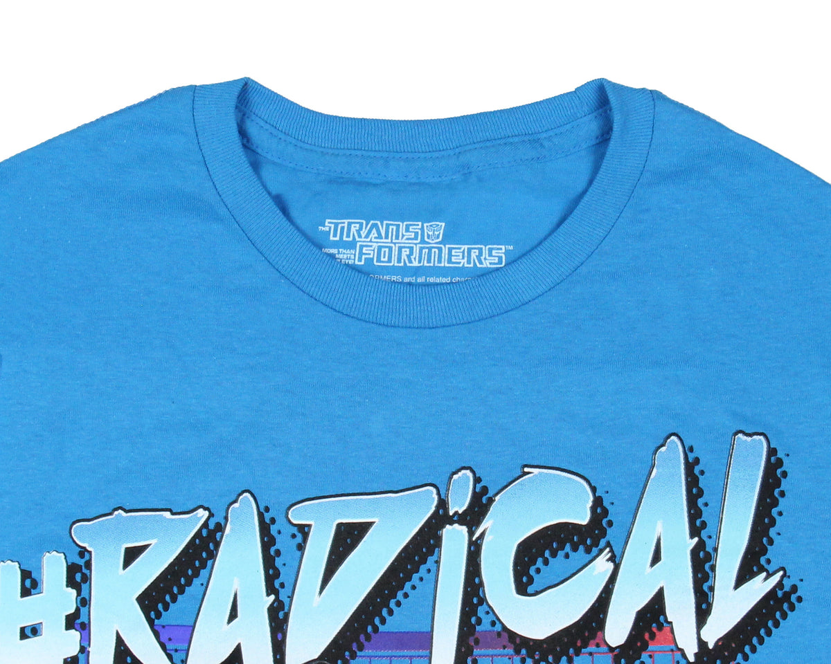 Transformers Men's #Radical Bots More Then Meets The Eye Graphic T-Shirt