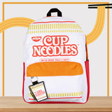 Nissin Ramen Cup Noodles School Travel Backpack With Padded Laptop Pocket