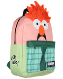 The Muppets Beaker 3D Character 17" Backpack Laptop Travel Bag Adjustable Straps