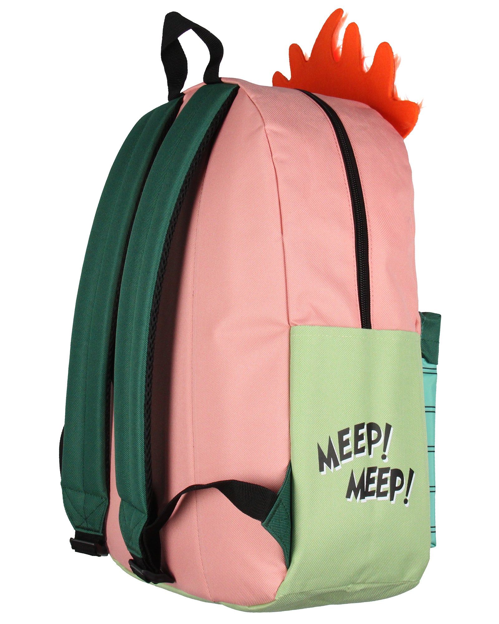 The Muppets Beaker 3D Character 17" Backpack Laptop Travel Bag Adjustable Straps