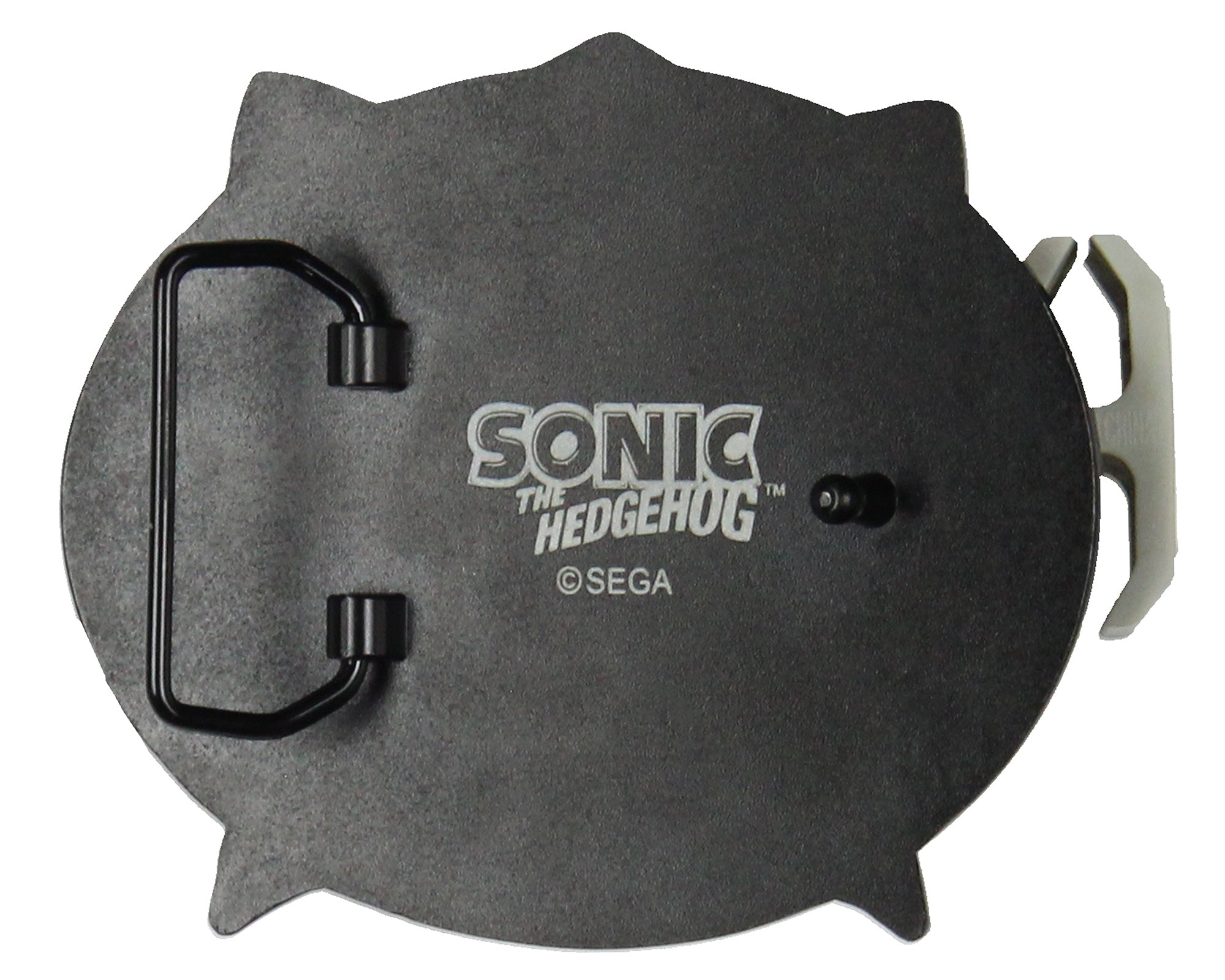 Sonic The Hedgehog Heavy Duty Sonic Design Metal Belt Buckle