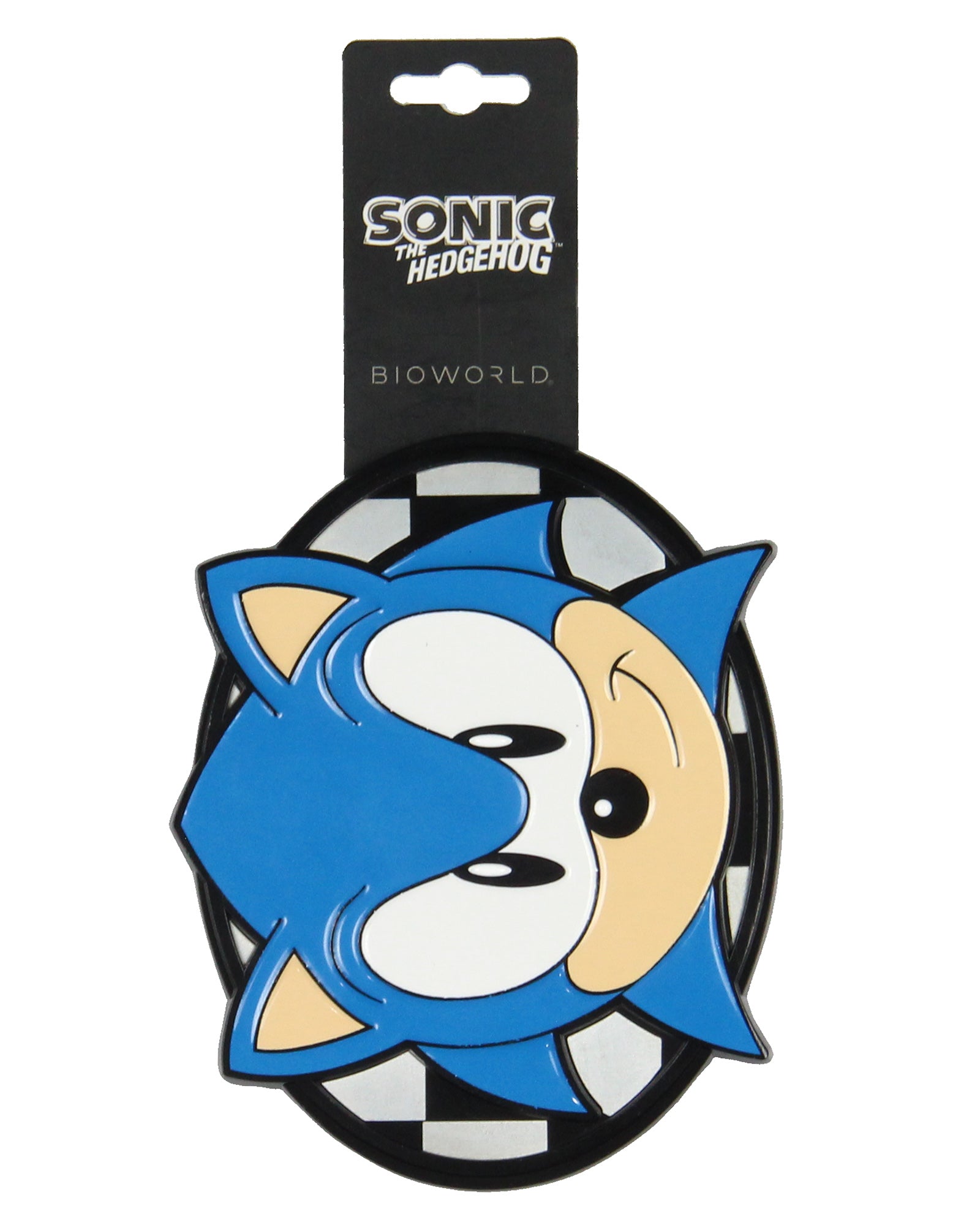 Sonic The Hedgehog Heavy Duty Sonic Design Metal Belt Buckle