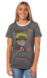 Naruto Shippuden Women's Ramen Is The Best Pleasure Ringer Burnout T-Shirt Adult