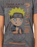 Naruto Shippuden Women's Ramen Is The Best Pleasure Ringer Burnout T-Shirt Adult